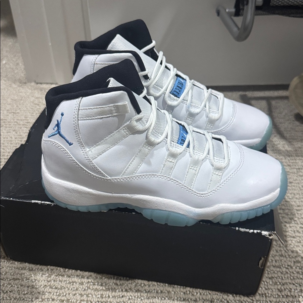 2014 Legend Blue Columbia Nike Jordan Retro 11 Size 5y DEADSTOCK